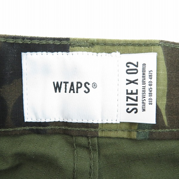 実際に弊社で買取させて頂いたWTAPS/ダブルタップス 21AW JUNGLE STOCK TROUSERS カーゴパンツ 212WVDT-PTM03/02/2の画像 4枚目