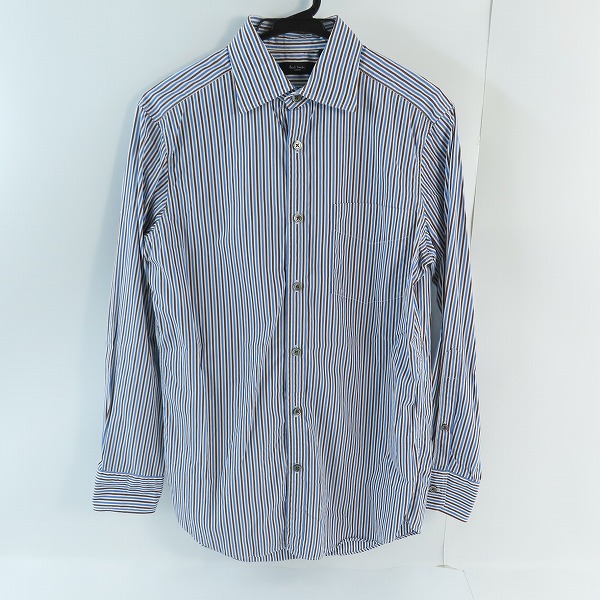 実際に弊社で買取させて頂いたPAUL SMITH LONDON/ポールスミスロンドン ストライプ柄長袖シャツ 243143/S