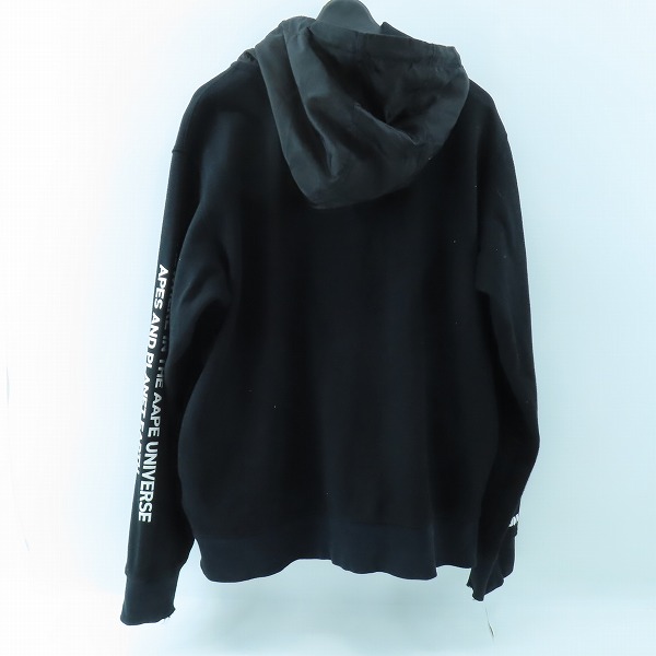 実際に弊社で買取させて頂いたAAPE BY A BATHING APE/エーエイプバイアベイシングエイプ ハーフジップ パーカー/Lの画像 1枚目