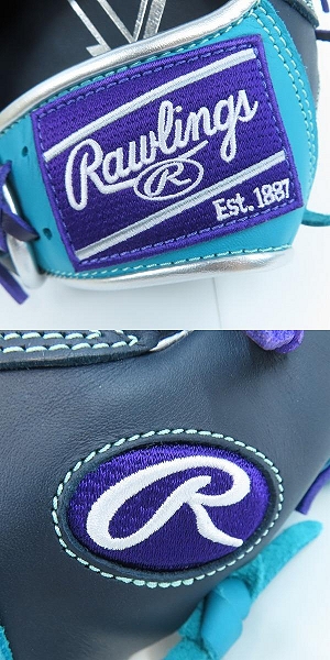 実際に弊社で買取させて頂いたRawlings/ローリングス 軟式グラブ 右投用 HYPER TECH COLOR SYNC 内野手用 GR4HTCN62の画像 6枚目