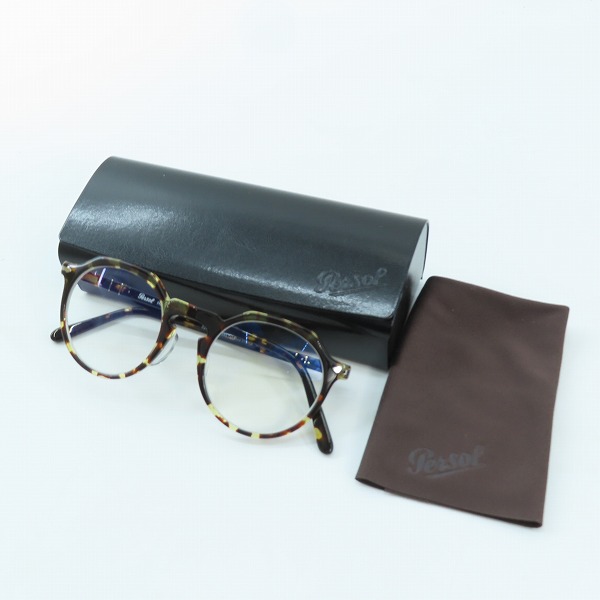実際に弊社で買取させて頂いたPersol/ペルソール アイウェア/メガネフレーム 3281-V 985の画像 9枚目