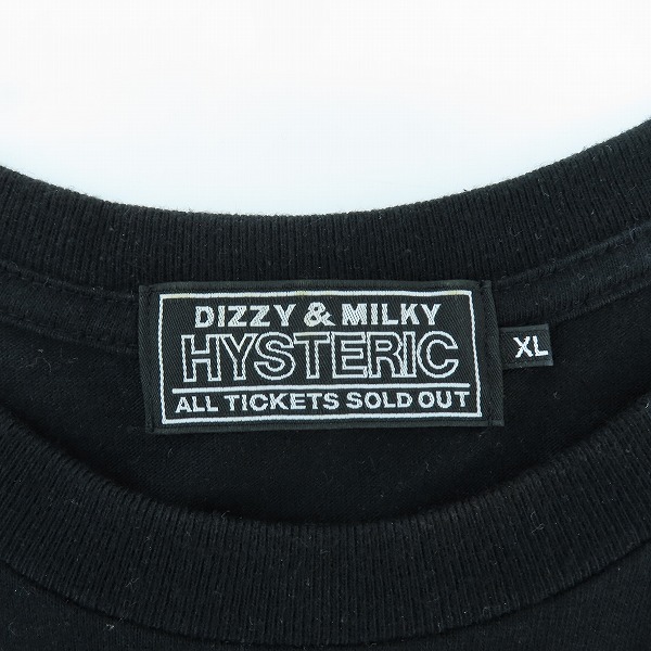 実際に弊社で買取させて頂いたHYSTERIC GLAMOUR/ヒステリックグラマー TAKE IT EASY Tシャツ 02221CT33/XLの画像 2枚目