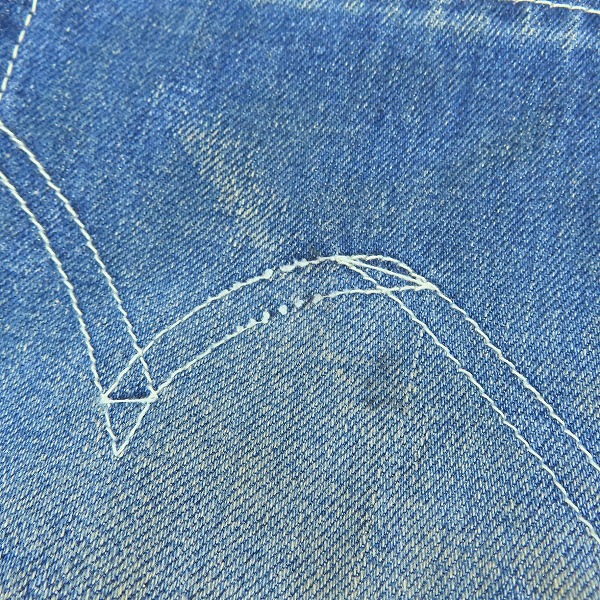 実際に弊社で買取させて頂いたNEIGHBORHOOD/ネイバーフッド デニムパンツ DCNH-PT-11/Sの画像 9枚目