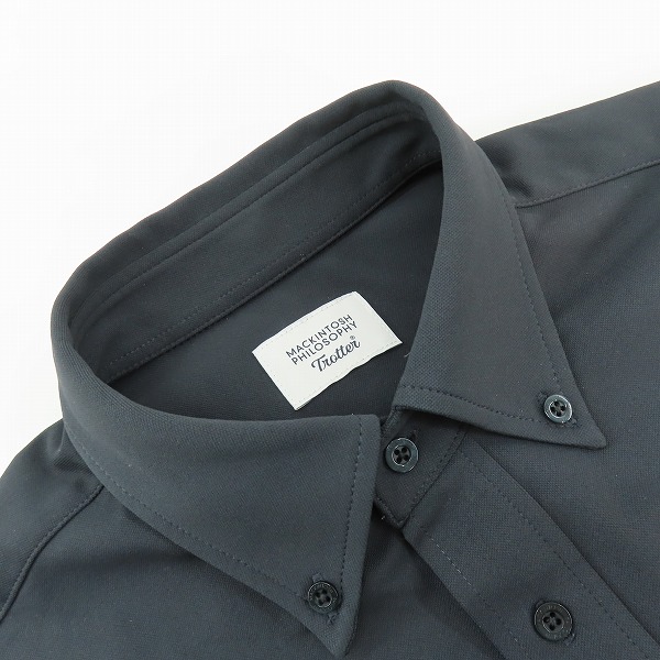 実際に弊社で買取させて頂いたMACKINTOSH PHILOSOPHY/マッキントッシュフィロソフィー TROTTER with MOONRAKERS/トロッター ポロシャツ L1M97-390/40の画像 5枚目