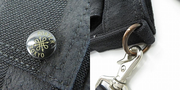 実際に弊社で買取させて頂いたPORTER/ポーター 70周年 ミニショルダーバッグの画像 9枚目