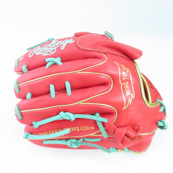 実際に弊社で買取させて頂いたRawlings/ローリングス 投手ピッチャー用 軟式用グローブ GR3FHTCA15Wの画像 1枚目