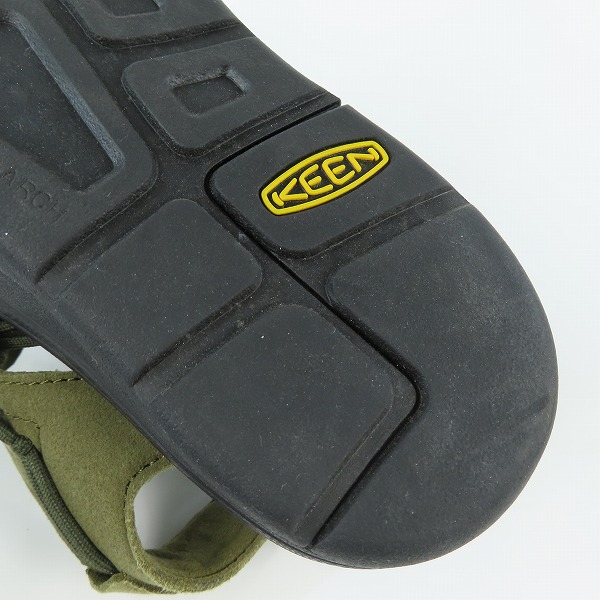 実際に弊社で買取させて頂いたKEEN/キーン Men's UNEEK ユニーク サンダル 1023381 28.0 の画像 6枚目