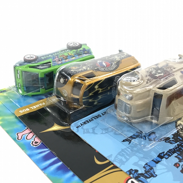 実際に弊社で買取させて頂いた【未開封】Hot Wheels/ホットウィール GRATEFUL DEAD TRUCK/DAIRY DELIVERY/T1 PANEL BUS 他 6点セットの画像 3枚目