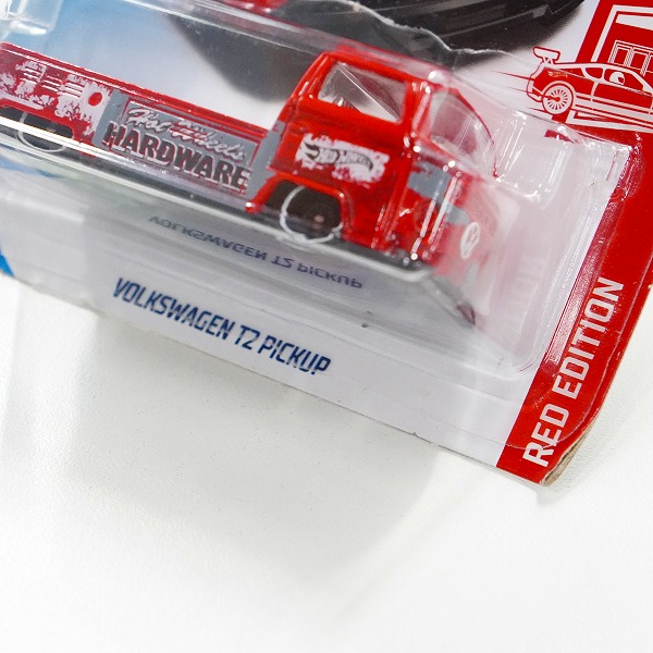 実際に弊社で買取させて頂いた【未開封】Hot Wheels/ホットウィール VOLKSWAGEN T2 PICKUP RED EDITION フォルクスワーゲンの画像 5枚目