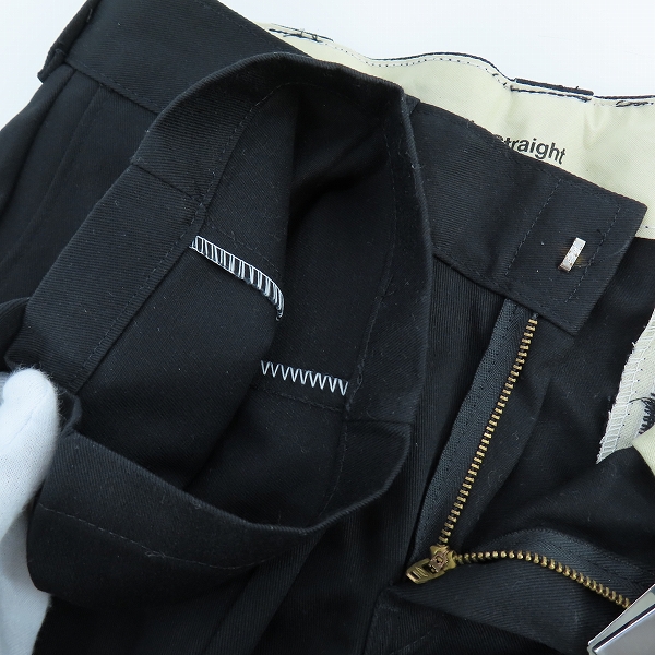 実際に弊社で買取させて頂いた【未使用】Dickies/ディッキーズ SLIM STRAIGHT パンツ ブラック/30×30の画像 6枚目