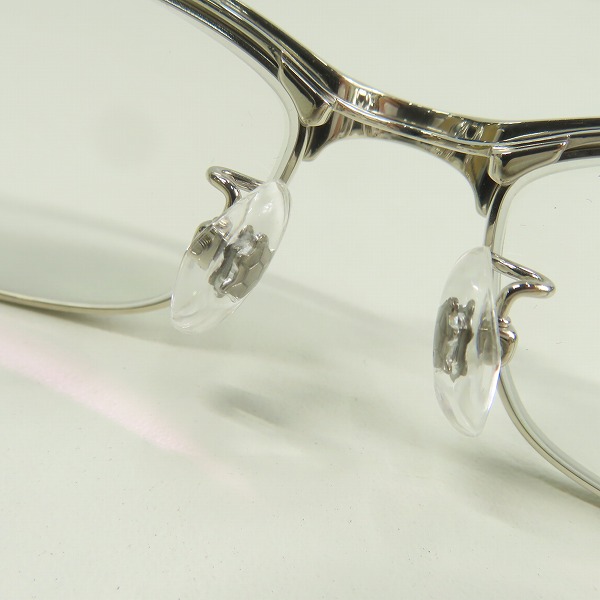 実際に弊社で買取させて頂いた999.9/フォーナインズ TITANIUM/チタン METAL FRAME/メタルフレーム 眼鏡/メガネフレーム S-120Tの画像 3枚目