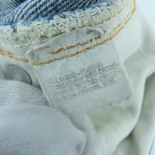 実際に弊社で買取させて頂いたLEVI'S/リーバイス 505-0217 42TALONジッパーフライ スモールe ヴィンテージ デニムパンツ/ジーンズ/33/34の画像 3枚目