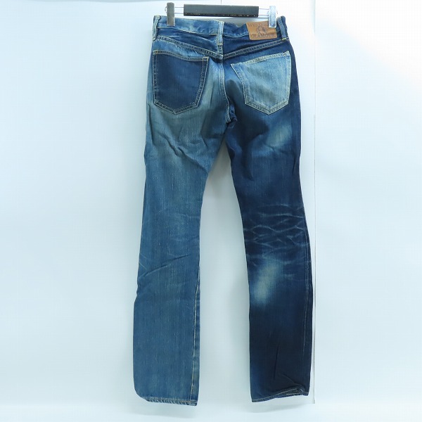 実際に弊社で買取させて頂いたHYSTERIC GLAMOUR/ヒステリックグラマー HRLR加工 デニムパンツ 0241AP12/28の画像 1枚目