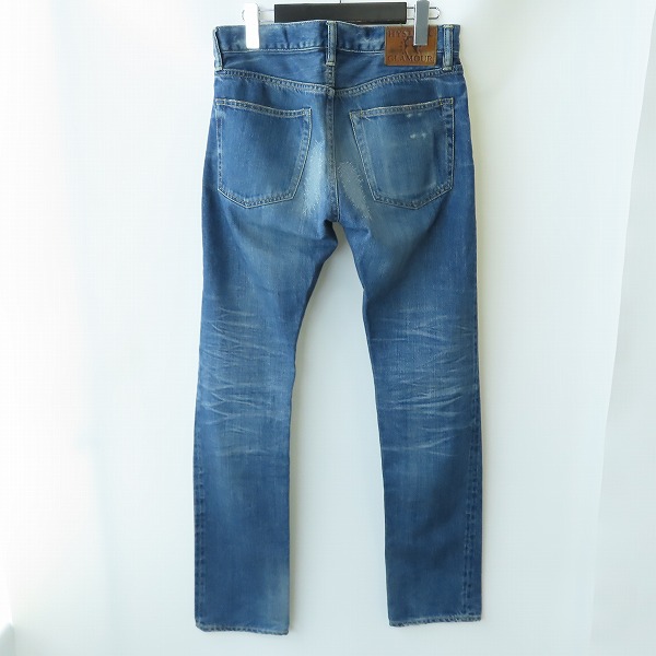 実際に弊社で買取させて頂いたHYSTERIC GLAMOUR/ヒステリックグラマー RSM加工 ストレート デニムパンツ 0241AP10/W29L32の画像 1枚目