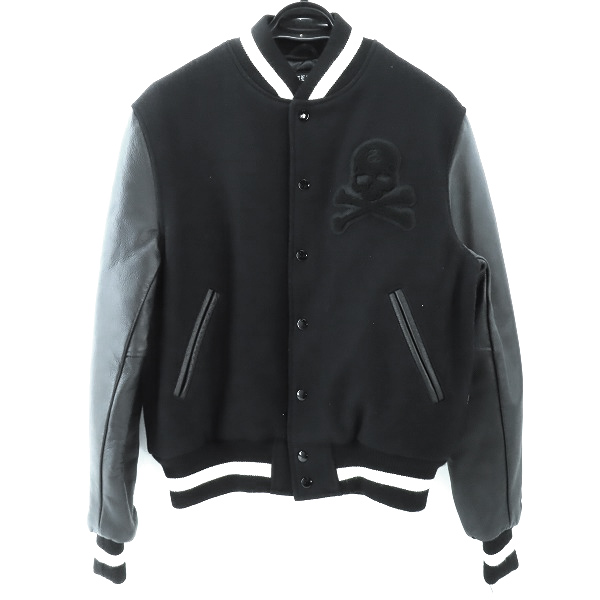 実際に弊社で買取させて頂いたSTUSSY×MASTERMIND/ステューシー×マスターマインド スカルロゴ スタジャン M