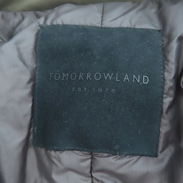 実際に弊社で買取させて頂いたTOMORROWLAND/トゥモローランド ステンカラーコート 63-09-14-09004/Sの画像 2枚目