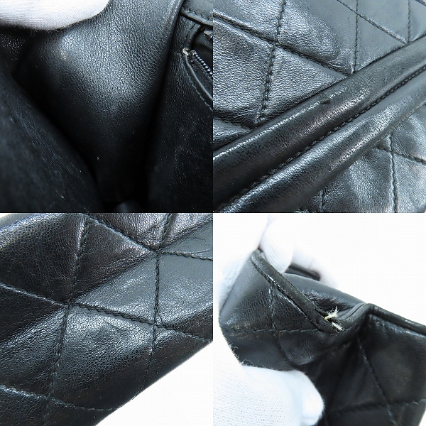実際に弊社で買取させて頂いた【ショルダー欠品】CHANEL/シャネル マトラッセ フリンジ ミニチェーンショルダーバッグの画像 7枚目