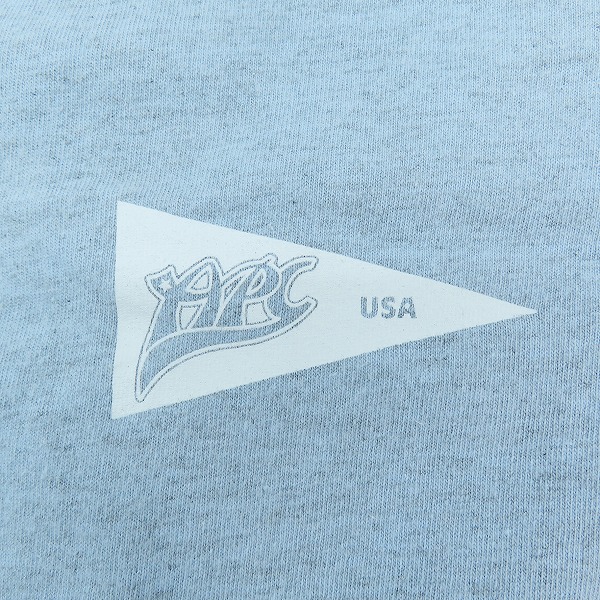 実際に弊社で買取させて頂いたA.P.C./アーペーセー USA製 ロゴプリント 半袖Tシャツ 24193-1-91241/Mの画像 4枚目