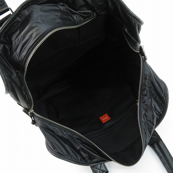 実際に弊社で買取させて頂いたHUGO BOSS/ヒューゴボス 2WAY ナイロン ショルダー ビジネスバッグ ブリーフケースの画像 4枚目