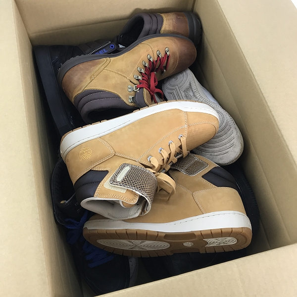 実際に弊社で買取させて頂いた【おまとめ】NIKE/ナイキ  Timberland/ティンバーランド DIESEL/ディーゼル エアフォース1/マウンテンブーツ 他