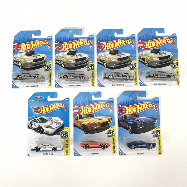 実際に弊社で買取させて頂いた【おまとめ/未開封】Hot Wheels/ホットウィール 70 CAMARO HW SPEED GRAPHICS/'10 PRO STOCK CAMARO 他