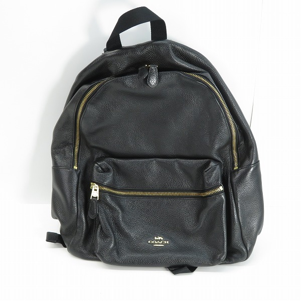 実際に弊社で買取させて頂いたCOACH/コーチ レザーデイパック/バックパック/リュックサック F29004