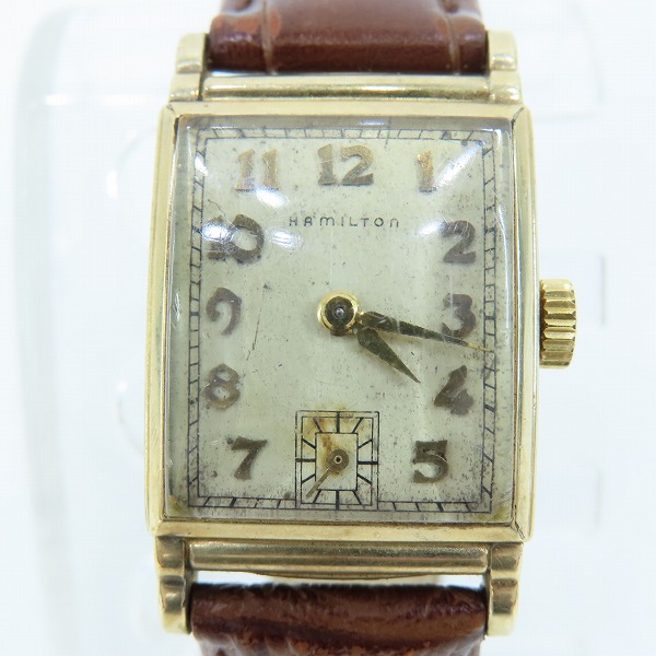 実際に弊社で買取させて頂いた【ジャンク】HAMILTON/ハミルトン ヴィンテージ スモールセコンド 10K 手巻き 腕時計/ウォッチ