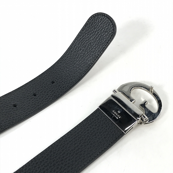 実際に弊社で買取させて頂いたGUCCI/グッチ レザー ベルト 449715/95-38の画像 2枚目