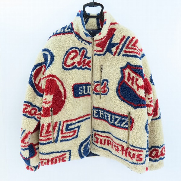 実際に弊社で買取させて頂いたHYSTERIC GLAMOUR/ヒステリックグラマー SUPER HYS ジャガード リバーシブル ブルゾン 01223AB07/F