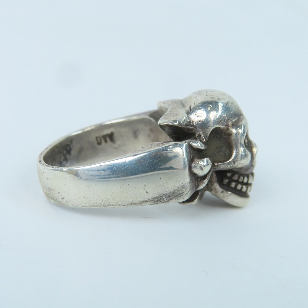 実際に弊社で買取させて頂いたA&G/エーアンドジー スカルリングの画像 4枚目