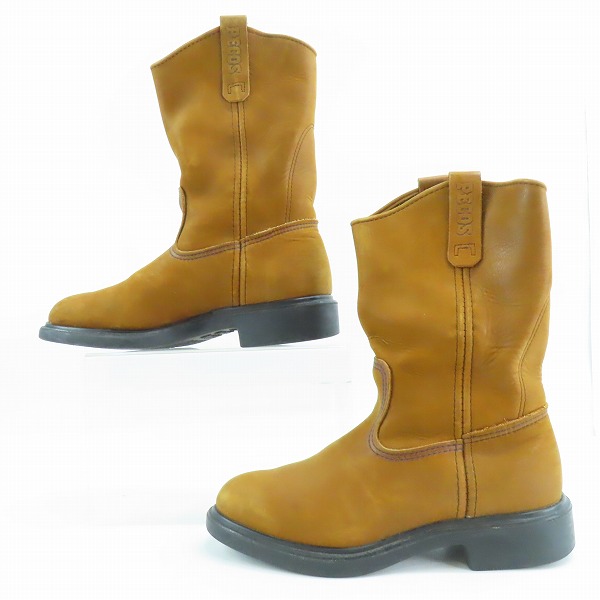 実際に弊社で買取させて頂いたRED WING/レッドウイング エンジニアブーツ/ペコスブーツ 1105/US6.5の画像 2枚目