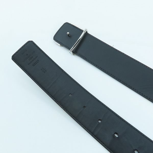 実際に弊社で買取させて頂いたLOUIS VUITTON/ルイヴィトン サンチュール イニシヤル リバーシブル ベルト M9821/85-34の画像 3枚目