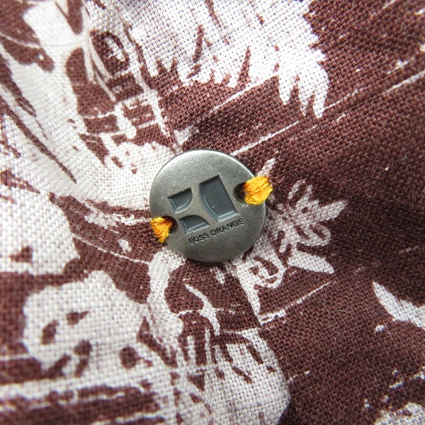 実際に弊社で買取させて頂いたHUGO BOSS/ヒューゴボス 総柄 長袖シャツ 10172454 XXXLの画像 4枚目