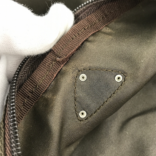 実際に弊社で買取させて頂いたPRADA/プラダ ロゴプレート ナイロン トートバッグの画像 9枚目