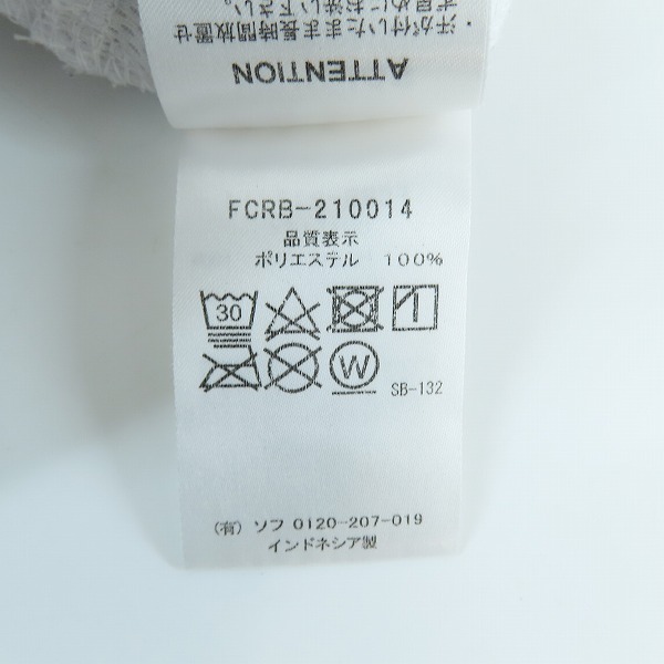 実際に弊社で買取させて頂いたF.C.R.B./F.C.Real Bristol/エフシーレアルブリストル 21SS PRE MATCH TOP Tシャツ FCRB-210014 Lの画像 3枚目