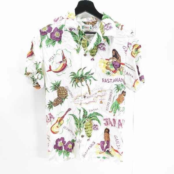 実際に弊社で買取させて頂いたWACKO MARIA/ワコマリア ジャマイカ 総柄 アロハシャツ M