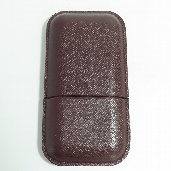 実際に弊社で買取させて頂いたLOUIS VUITTON/ルイヴィトン タイガ エテュイ 3 ロブスト シガーケース  M30726の画像 1枚目