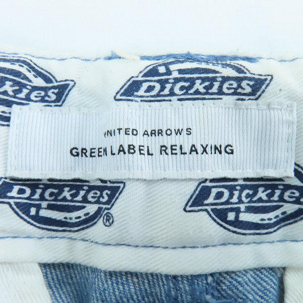 実際に弊社で買取させて頂いたDICKIES/ディッキーズ UNITED ARROWS green label relaxing ユナイテッドアローズ デニムパンツ/30の画像 2枚目
