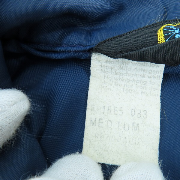 実際に弊社で買取させて頂いたchampion/チャンピオン ランタグ GOOD COUNSEL FALCONS コーチジャケット/Mの画像 3枚目