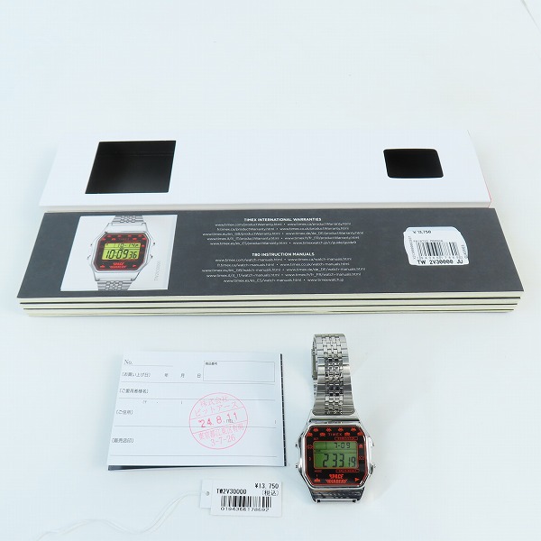 実際に弊社で買取させて頂いた(3)TIMEX/タイメックス スペースインベーダー  腕時計 TW2V30000の画像 7枚目