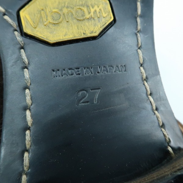 実際に弊社で買取させて頂いたMIHARA YASUHIRO/ミハラヤスヒロ スエード ブーツ/27の画像 6枚目