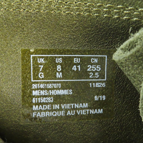 実際に弊社で買取させて頂いたCarhartt WIP×Clarks/カーハート×クラークス Wallabee Boot/ワラビーブーツ UK7の画像 5枚目