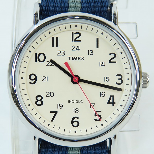 実際に弊社で買取させて頂いた(2)TIMEX/タイメックス ウィークエンダー セントラルパーク クォーツ 腕時計/ウォッチ T2N654
