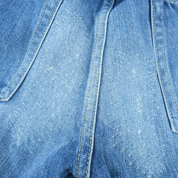 実際に弊社で買取させて頂いたHYSTERIC GLAMOUR/ヒステリックグラマー RSM加工 ストレート デニムパンツ 0241AP10/32の画像 7枚目