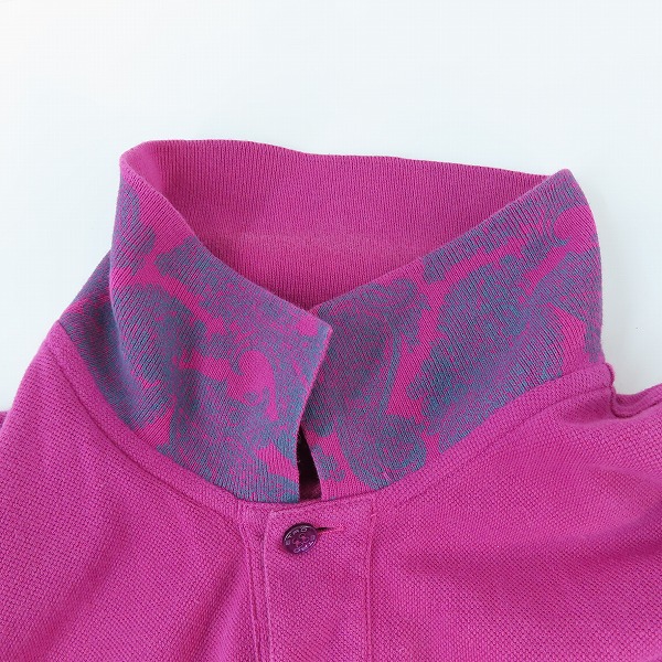 実際に弊社で買取させて頂いたETRO/エトロ 襟裏ペイズリー柄 半袖ポロシャツ 191-1Y141-9480/Sの画像 6枚目