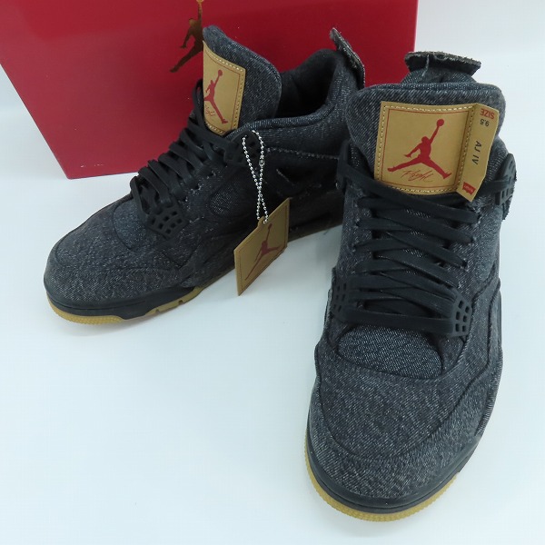 実際に弊社で買取させて頂いたNIKE×LEVIS/ナイキ×リーバイス AIR JORDAN 4 RETRO NRG/エアジョーダン 4 AO2571-001/27.5