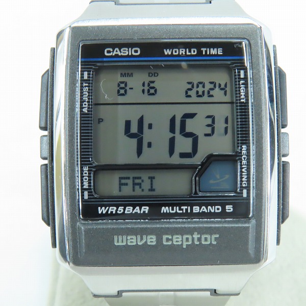 実際に弊社で買取させて頂いたCASIO/カシオ ウェーブセプター 電波時計 腕時計 WV-59RD-1AJF