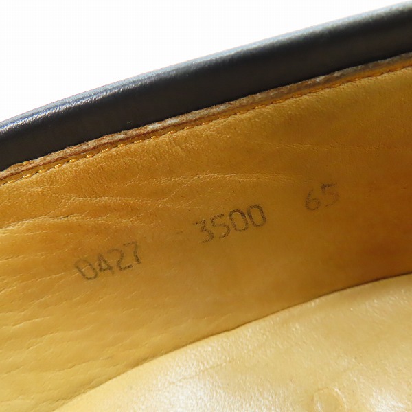 実際に弊社で買取させて頂いたORIENTAL/オリエンタル ALBERS/アルバース コインローファー 6.5の画像 5枚目