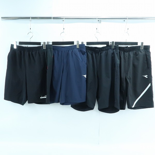 実際に弊社で買取させて頂いたDIADORA/ディアドラ テニスウェア ショートパンツ 4点セット