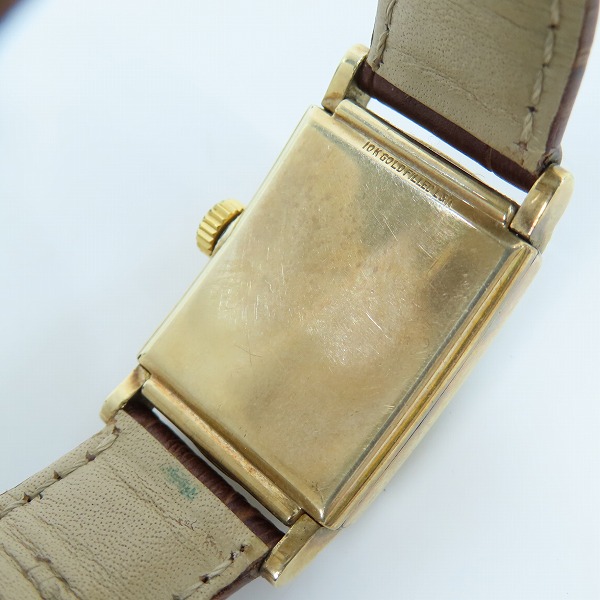 実際に弊社で買取させて頂いた【ジャンク】HAMILTON/ハミルトン ヴィンテージ スモールセコンド 10K 手巻き 腕時計/ウォッチの画像 3枚目